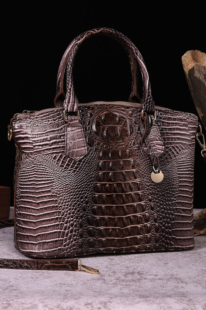 Gradient PU Leather Handbag - DRG Boutique Apparel & Accessories LLC