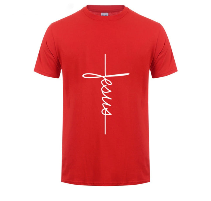 Jesus Cross T-shirts Men, Women, Short Sleeve