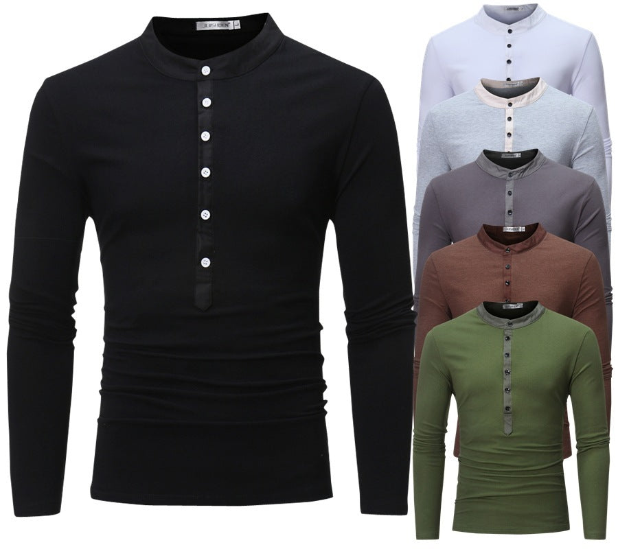 Men's Long Sleeve Casual T-Shirts
