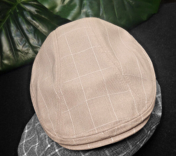 Thin, Comfortable, Pure Cotton, Japanese Retro Caps, Retro Literary And Artistic Small Fresh Berets, Forward Hats For Men And Women