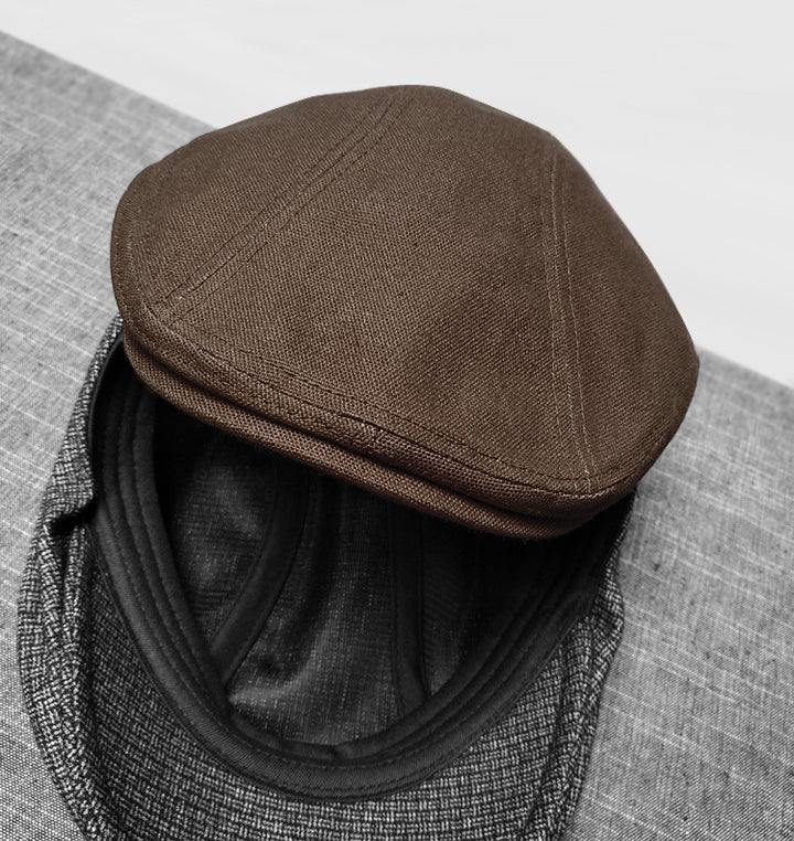 Thin, Comfortable, Pure Cotton, Japanese Retro Caps, Retro Literary And Artistic Small Fresh Berets, Forward Hats For Men And Women