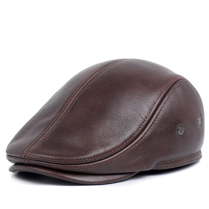 A1 Middle-aged And Elderly Casual Leather Hats