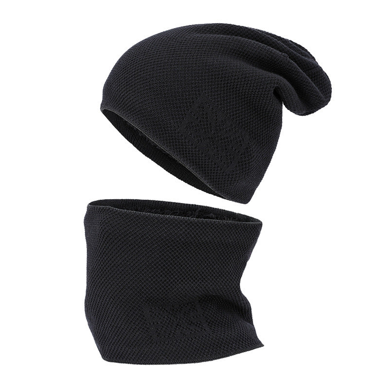 Brushed And Padded Hats Scarf Set