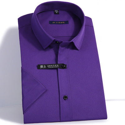 Men's formal shirts with short sleeves