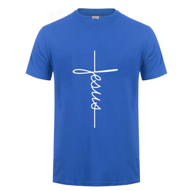 Jesus Cross T-shirts Men, Women, Short Sleeve