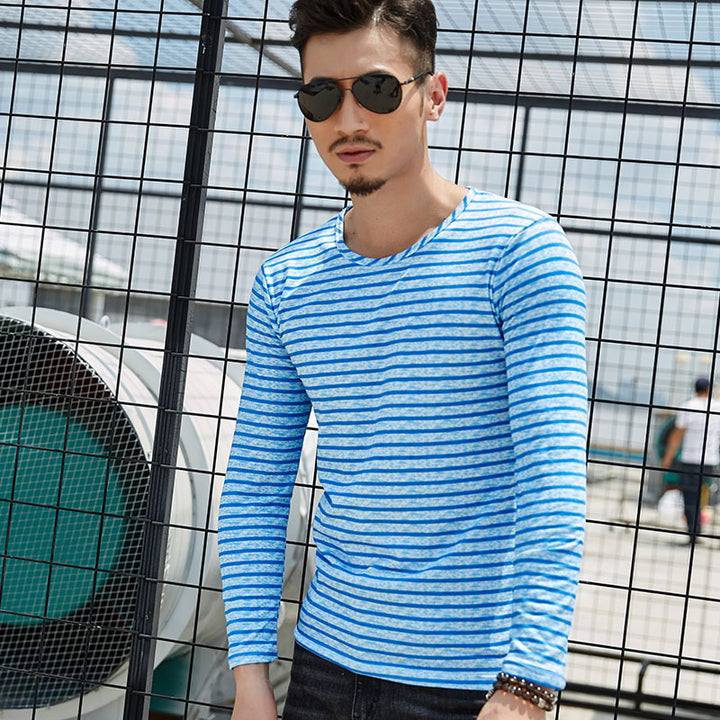 Autumn winter new men's long sleeved T-shirts