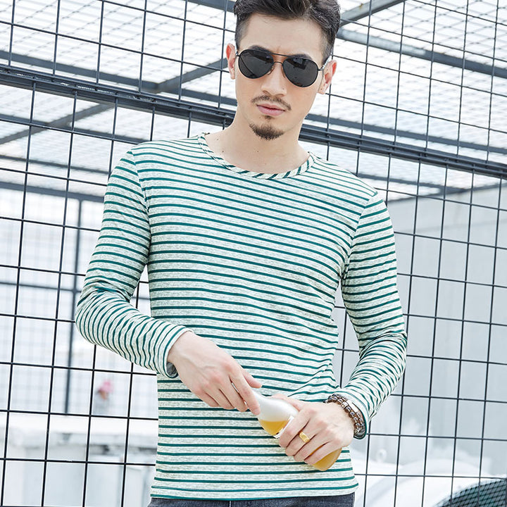 Autumn winter new men's long sleeved T-shirts