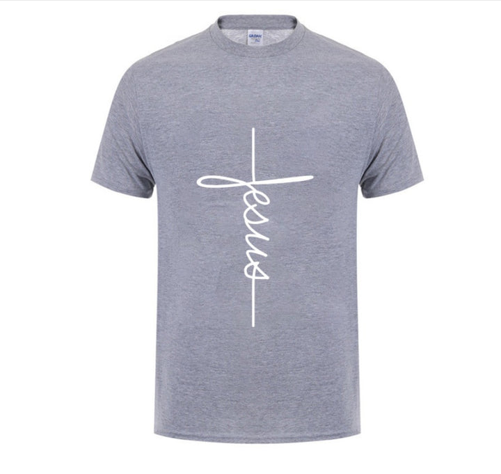 Jesus Cross T-shirts Men, Women, Short Sleeve