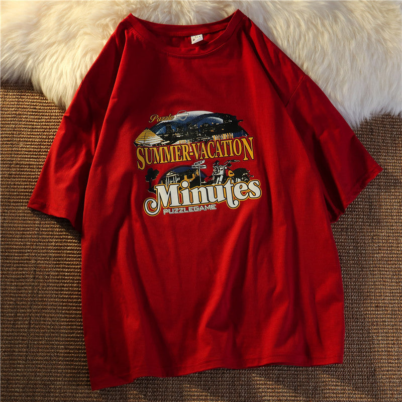 Men's & Women's Printed Short Sleeve T-Shirts