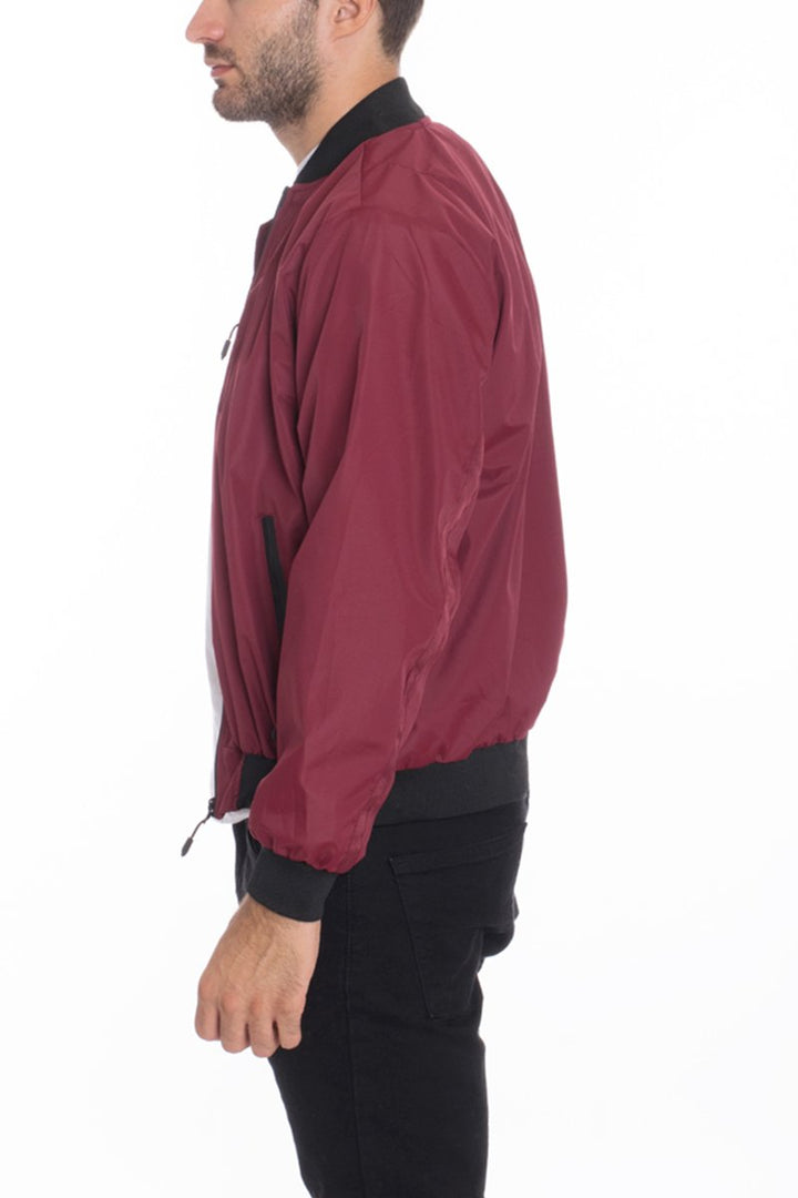 Mens Vinyl Waterproof Windbreaker - DRG Boutique Apparel & Accessories LLC