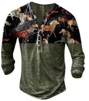 Digital Printing Fashion Top For Men