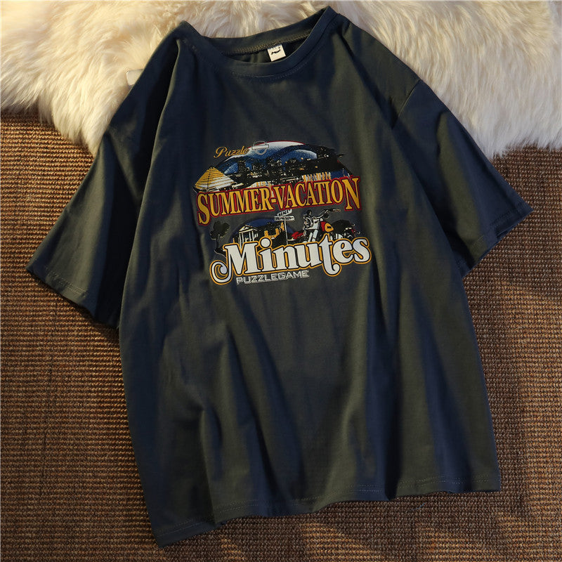 Men's & Women's Printed Short Sleeve T-Shirts