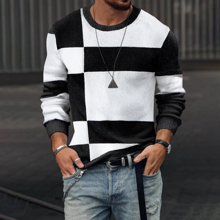 Men"s 3D Pullover Casual Tops Long Sleeve T-Shirts