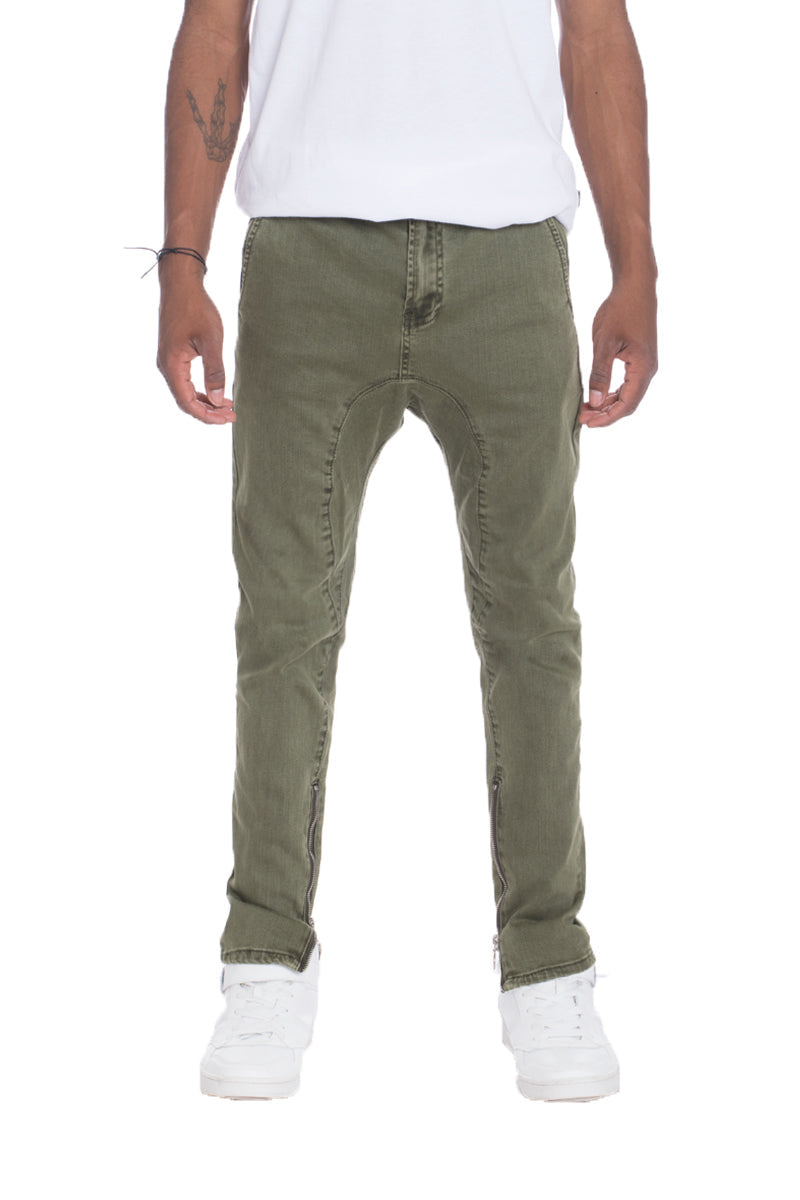 Men's Stretch Denim, Drop Crotch