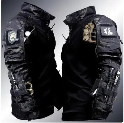 Tactical Frog Suit Men Airsoft Clothes Military Paintball 2 Pieces