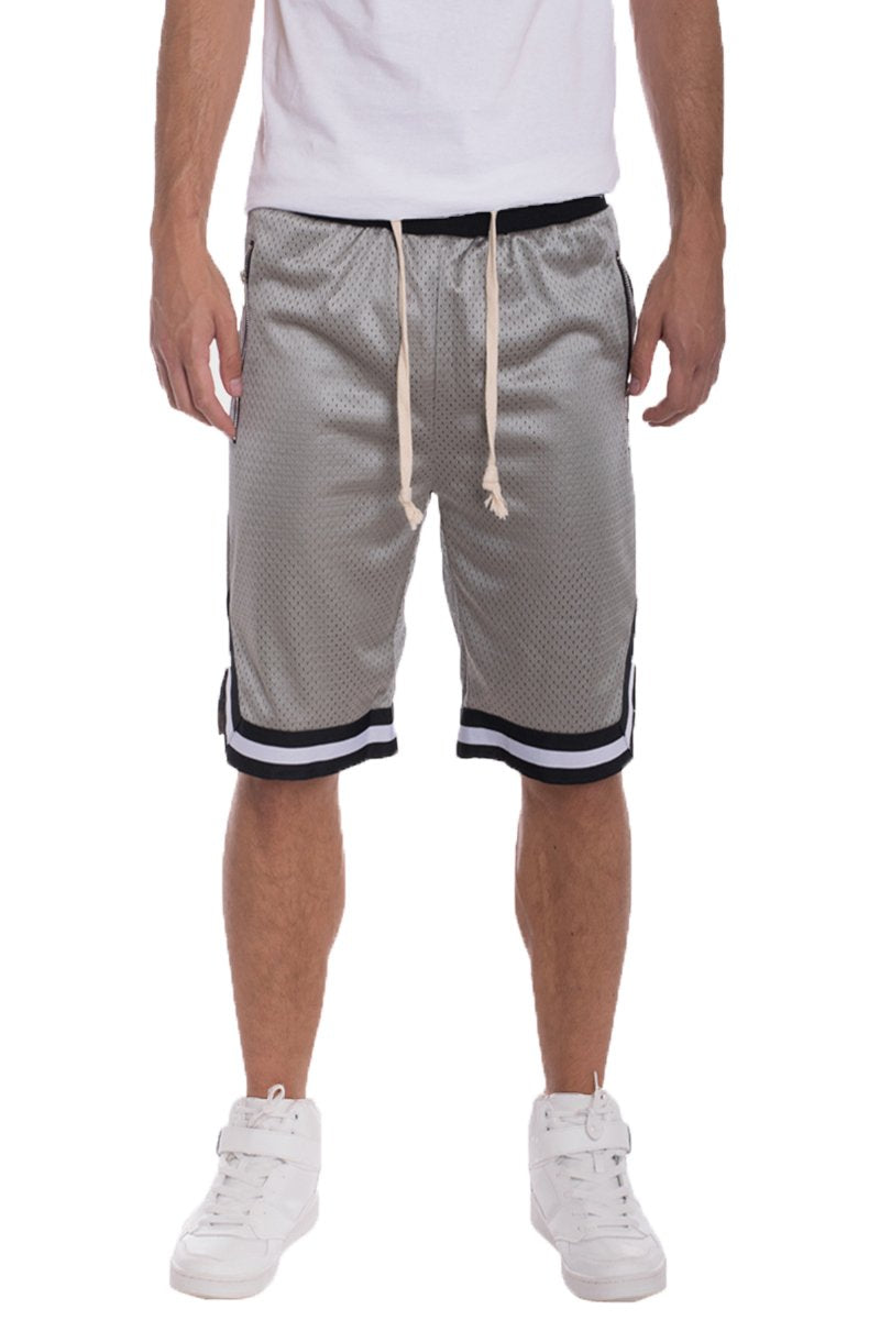 Solid Mesh Basketball Active Shorts - DRG Boutique Apparel & Accessories LLC