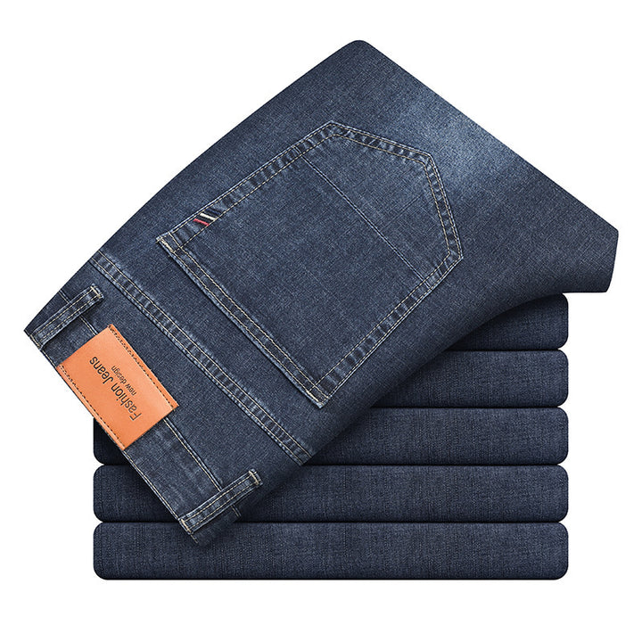 Men's Jeans, Straight Slim Casual