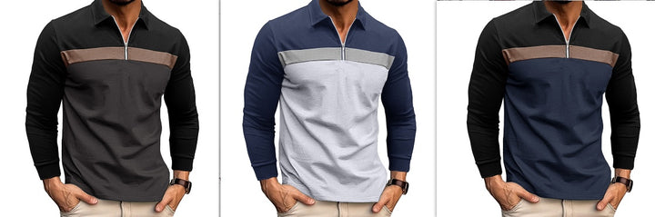 New Polo Collar Polo Men's T-shirt