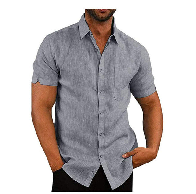 Men's Solid Shirts, Casual