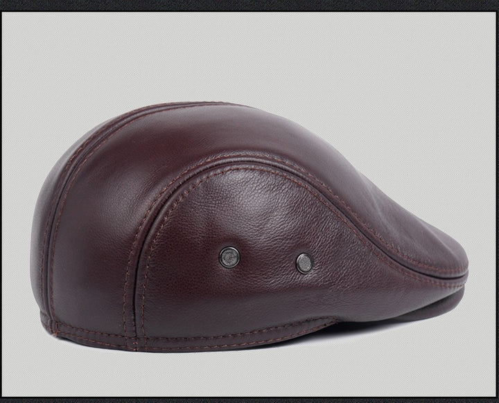 A1 Middle-aged And Elderly Casual Leather Hats