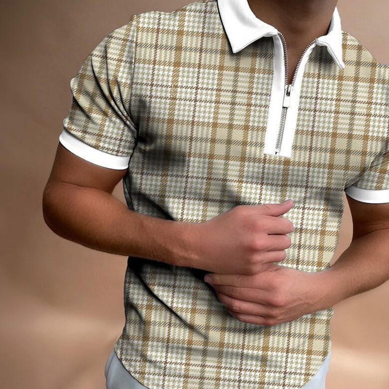 Men's Polo Shirt, Short-Sleeved