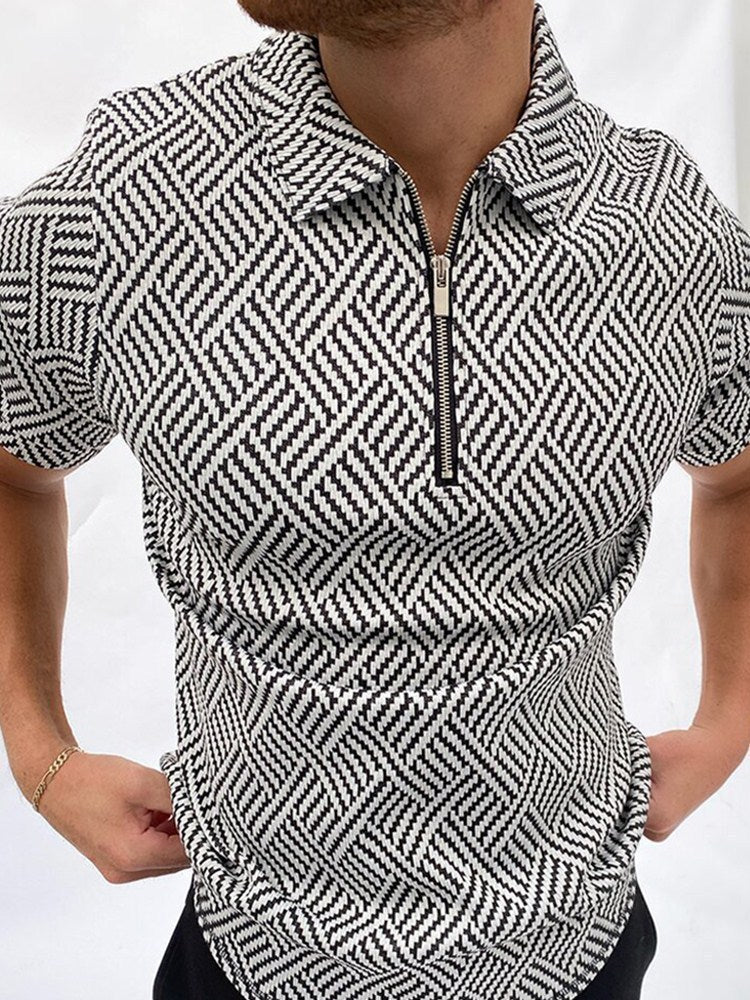 Men's Polo Shirt, Short-Sleeved