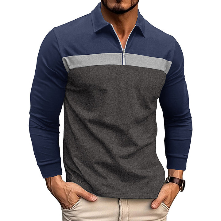 New Polo Collar Polo Men's T-shirt