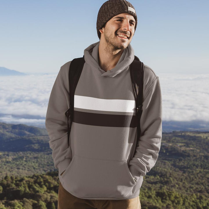 Mens Double Strip Hoodie - DRG Boutique Apparel & Accessories LLC