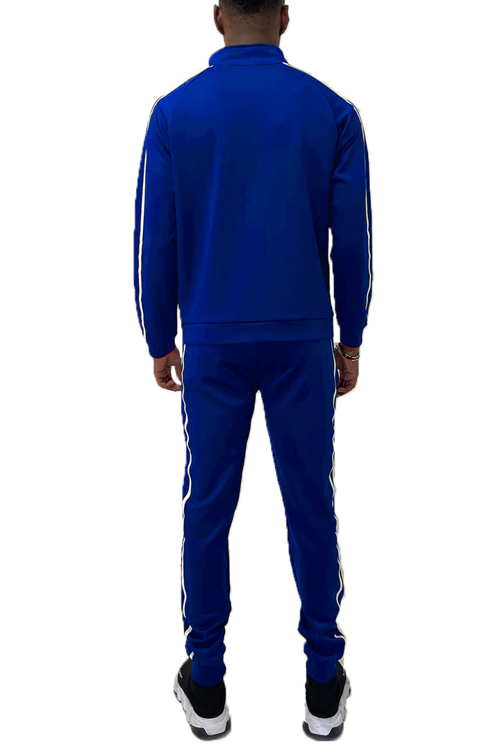 Jordan Tape Track Jacket and Jogger Set - DRG Boutique Apparel & Accessories LLC