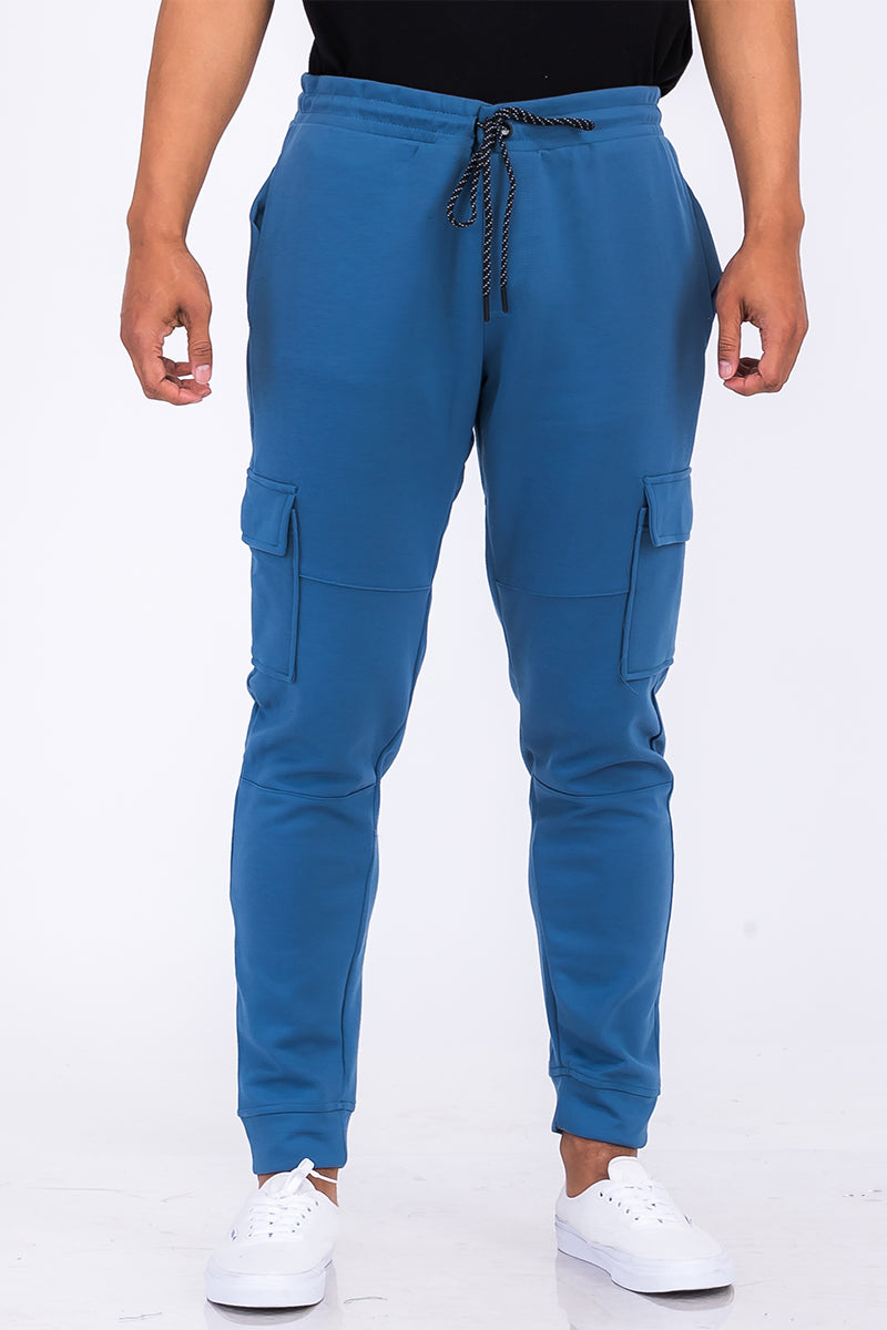 Cotton Blend Cargo Joggers - DRG Boutique Apparel & Accessories LLC