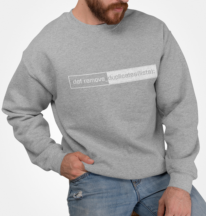 Mens Python Coding Logo Sweatshirt - DRG Boutique Apparel & Accessories LLC