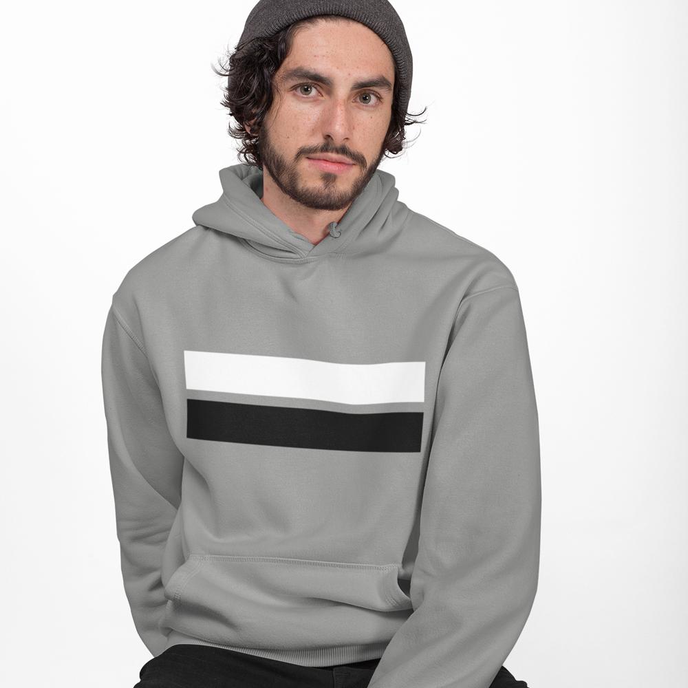 Mens Double Strip Hoodie - DRG Boutique Apparel & Accessories LLC