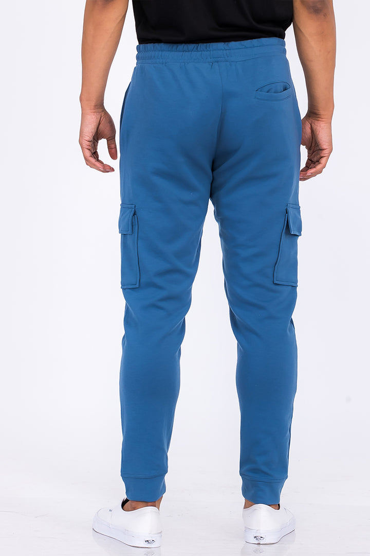 Cotton Blend Cargo Joggers - DRG Boutique Apparel & Accessories LLC