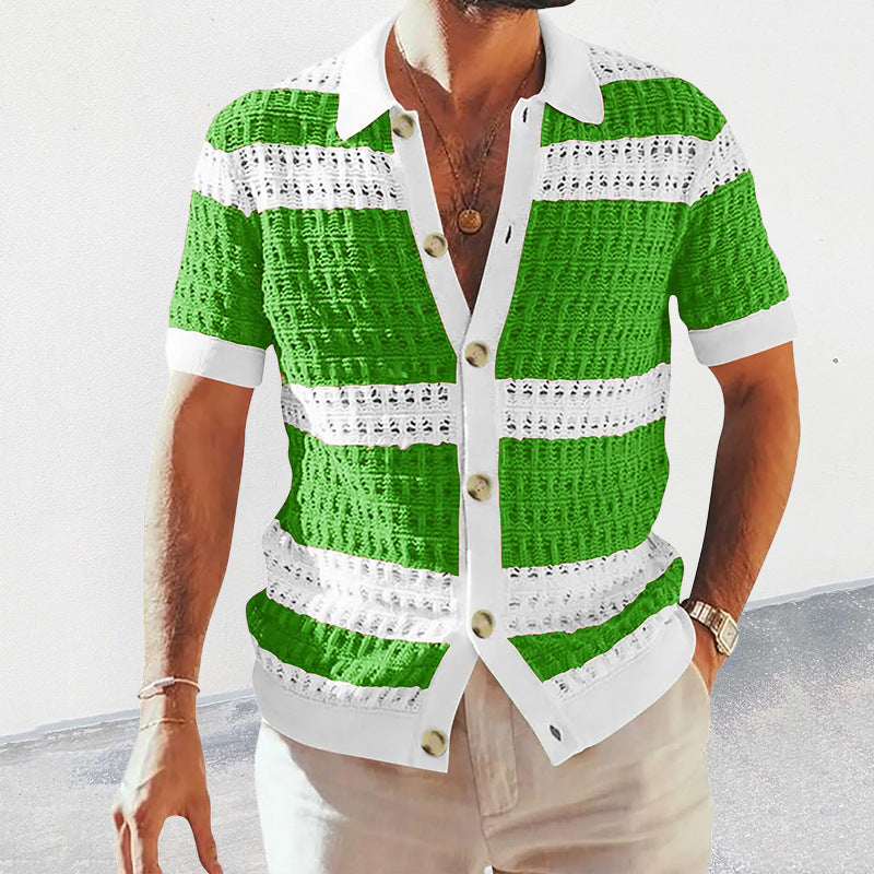 Men's Summer Collar Shirts, Casual Formal