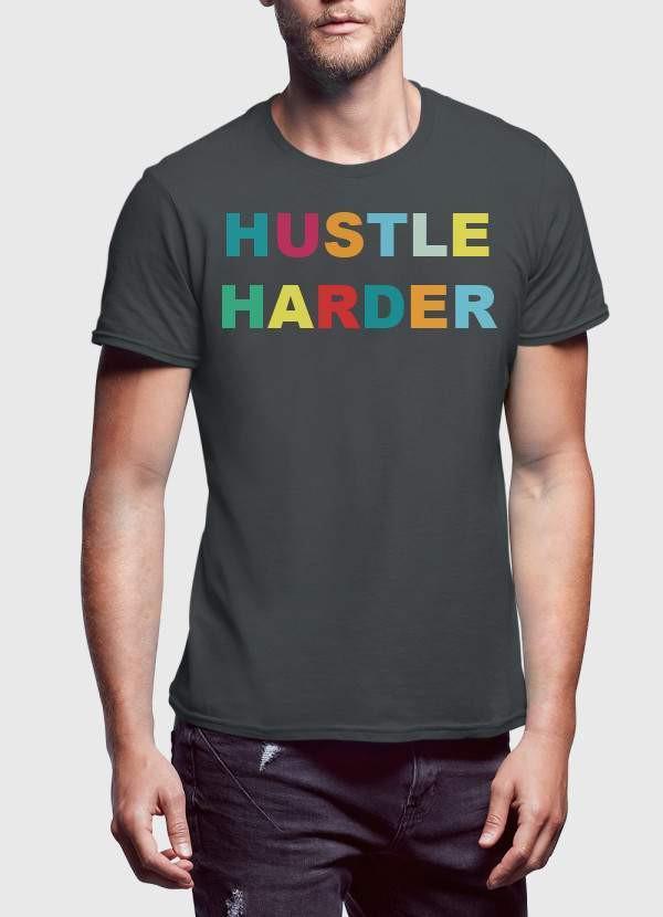 HUSTLE HARDER T-shirt - DRG Boutique Apparel & Accessories LLC