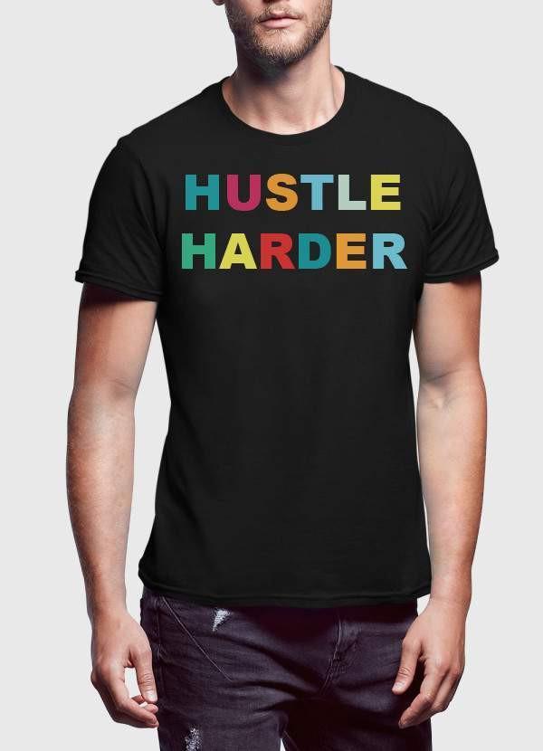 HUSTLE HARDER T-shirt - DRG Boutique Apparel & Accessories LLC