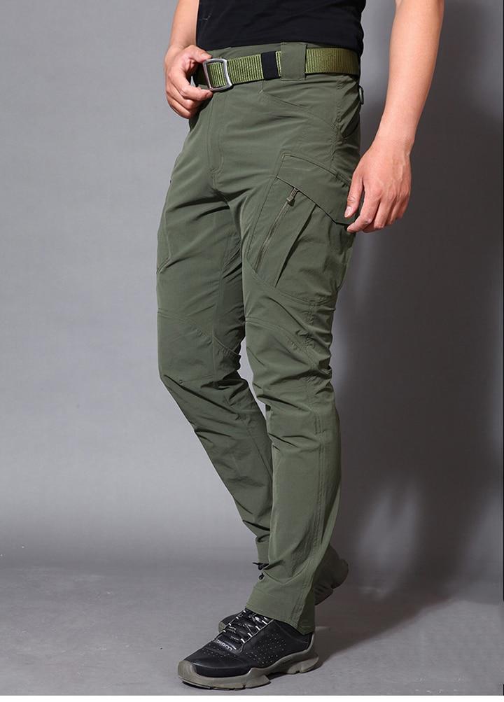 Summer Lightweight Tactical Pants Waterproof Men's Cargo Pants Quick